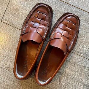 HEREU NOMBELA Interwoven Detail Slip-on Loafer Sz 38